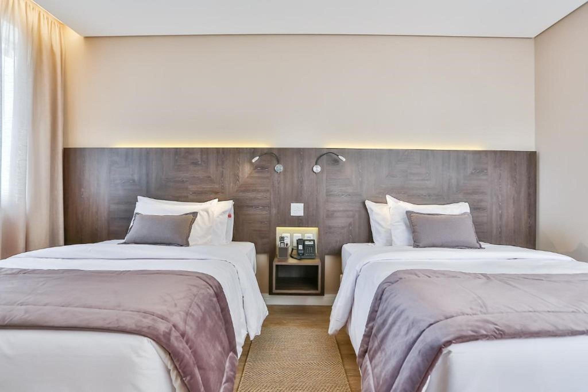 Transamerica Collection กัวยาเนีย ภายนอก รูปภาพ A room at the hotel